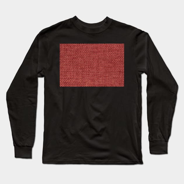 Red fabric Long Sleeve T-Shirt by homydesign